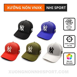 Mũ nón lưỡi trai N.Y khắc logo nổi giá sỉ