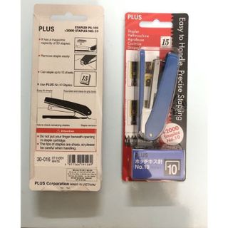 Dập ghim 10 Plus PS-10E (kèm 2 hộp ghim)