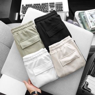 Quần short thun nam cao cấp, quần đùi nam, Chất nỉ cua chính phẩm, mịn đẹp, độ dày vừa phải size từ 55kg - 92kg