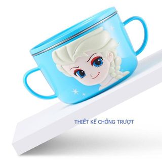 Tô inox có tay cầm Disney