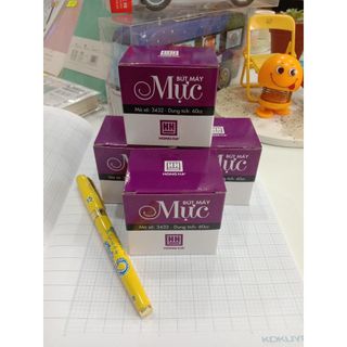 Mực bơm máy Hồng Hà tím 3432 màu đẹp, sáng, chất lượng, tiện dụng