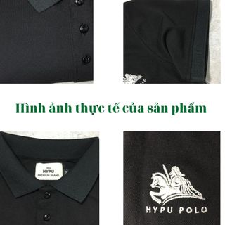 ÁO POLO HYPU MAN tông màu trung tính đơn giản, chất liệu cá sấu