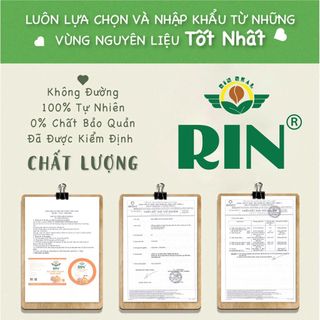 Hạt điều rang muối Rin Real nguyên hạt, hạt điều vỏ lụa nguyên vị