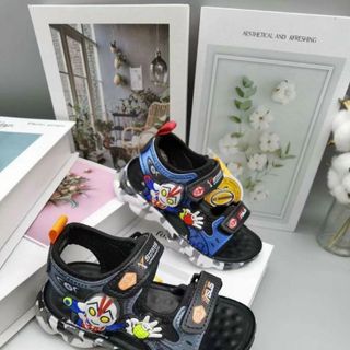 sandal trẻ em họa tiết siêu nhân đẹp K297