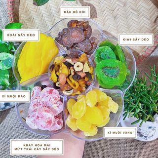 Mứt Trái Cây Sấy Dẻo Mix Các Vị