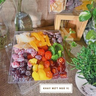 Mứt Trái Cây Sấy Dẻo Mix Các Vị
