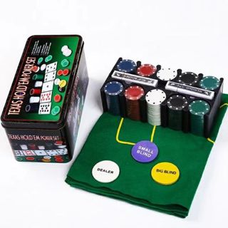 Bộ 200 Chip Poker Texas Hold’em