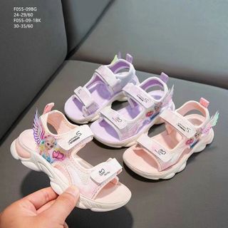 Sandal trẻ emquai ngang dán F055 giá sỉ