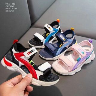 Sandal trẻ emquai ngang dán F055