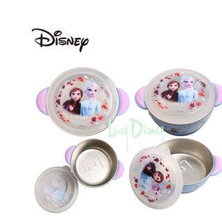 Tô inox cách nhiệt đáy hít Disney cho bé