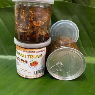 Mực rim sa tế hộp 200gram