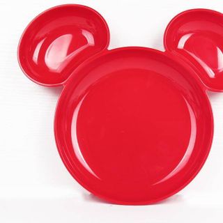 Khay nhựa ăn dặm Mickey - Minnie cho bé