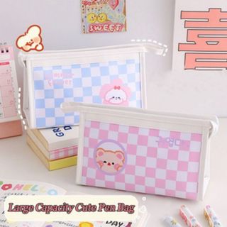 Túi đựng bút đa năng cỡ lớn họa tiết dễ thương
