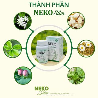 Viên uống Neko Slim Hỗ Trợ Giảm Cân Hiệu Quả Cho Dáng Đẹp Eo Thon Hộp 60v