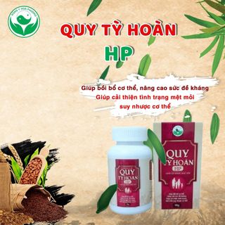 Quy ty hoàn HP viên ăn ngủ ngon giúp bồi bổ cơ thể, nâng cao sức đề kháng