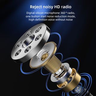 Micro thu âm không dây cài áo D55