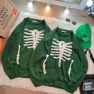 Áo sweater in xương form đẹp