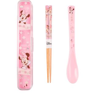 Set muỗng đũa Disney kèm hộp nhỏ gọn cho bé