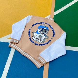 Áo khoác nỉ bomber logo armous form đẹp giá sỉ