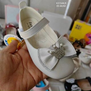 Giày búp bê trẻ em da mềm phối quai ngang giá rẻ K315