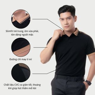 COMBO ÁO POLO MÀU ĐEN TUYỀN SỈ SỐ LƯỢNG LỚN