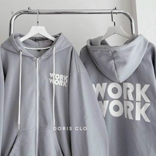 Áo khoác chống nắng logo work work form đẹp