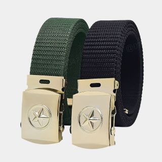 Thắt lưng vải dù DHM-441 | Mặt thắt lưng khóa lăn mạnh mẽ