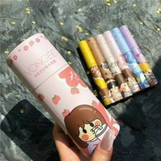 SET SON VONGEE ỐNG HỘP 6 CÂY