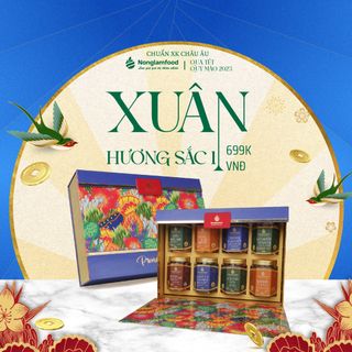 QUÀ TẾT CAO CẤP - XUÂN HƯƠNG SẮC 1 - 8 HŨ - CHUẨN XK CHÂU ÂU