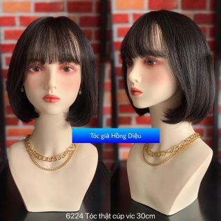 Tóc nguyên đầu làm bằng tóc thật tự nhiên
