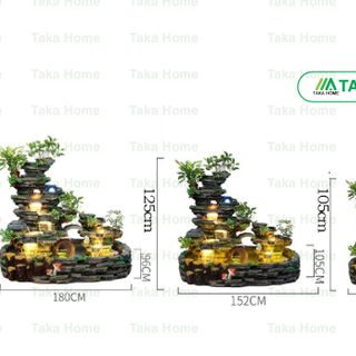 Tiểu cảnh thác nước phong thủy Taka Home