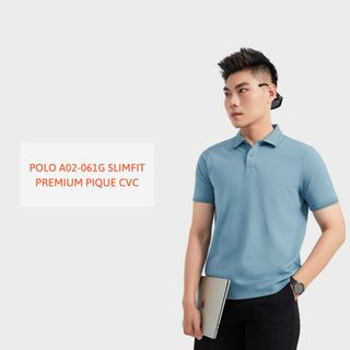 ÁO POLO XÁM XANH A02 - 061