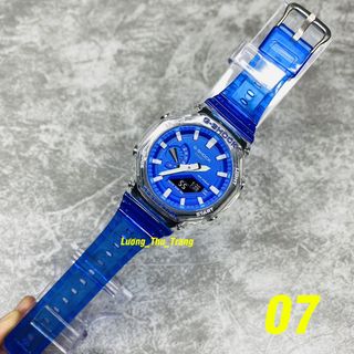 Đồng hồ nam GA 2100 Xanh Dương Trong Suốt | Giá bán sỉ