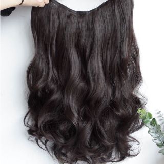 Tóc kẹp dải nửa đầu 6 phím kẹp xoăn dài