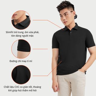 ÁO POLO ĐEN A02 - 061