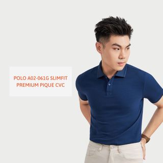 ÁO POLO XANH ĐEN A02 - 061
