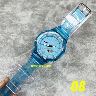 Đồng hồ nam GA 2100 Xanh Ngọc Trong Suốt | Giá bán sỉ