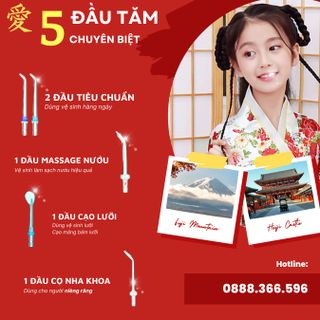 Tăm Nước H2OFloss Nhật Bản HF-9P