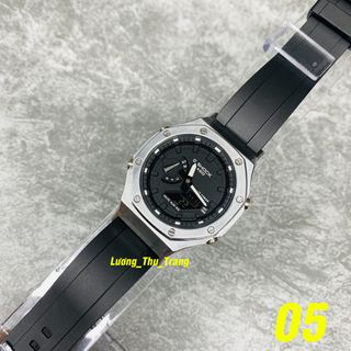 Đồng hồ nam GA 2100 Custom Gen 2 Đen Bạc | Giá bán sỉ
