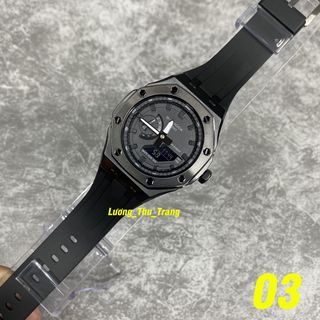 Đồng hồ nam GA 2100 Custom Gen 5 Full Đen | Giá bán sỉ