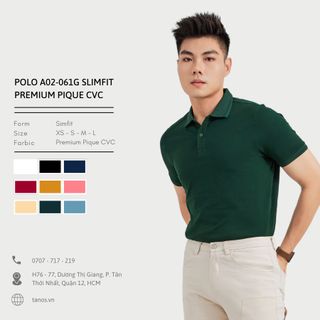 ÁO POLO XANH LÁ A02 - 061