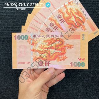 Tờ Tiền Kỉ Niệm Hồng Kông Hình Con Rồng Phong Thủy May Mắn Lì Xì Tết giá sỉ