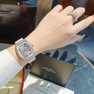 ĐỒNG HỒ FRANK MULLER VANGUARD ROSE SIÊU HOT
