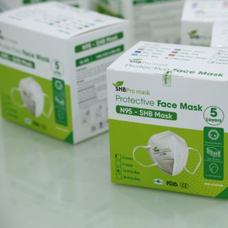 [HỘP 20 CÁI] Khẩu Trang N95 Chính Hãng SHB Pro Mask 5 Lớp Kháng Khuẩn