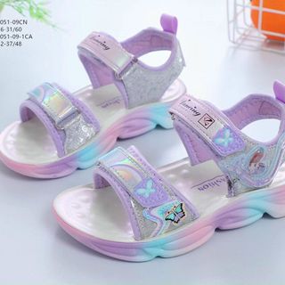 Sandal trẻ em họa tiết bướm phối màu đẹp F051