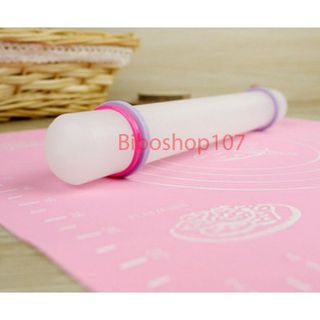 Cây cán lăn bột nhựa đúc 23cm