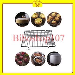 Kệ rack phơi bánh, nướng bánh 1 tầng cỡ nhỏ (25 x 27cm)