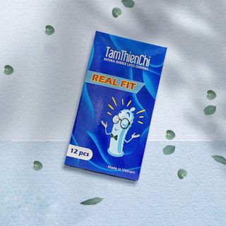 Bao cao su Tâm Thiện Chí Real Fit Size nhỏ Lốc 12 hộp 12 cái