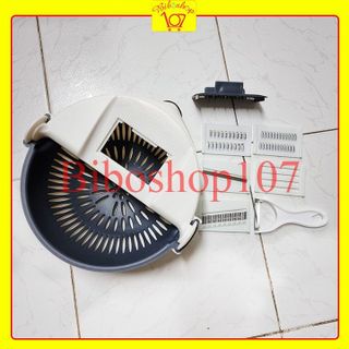 Bộ thau rổ bào nạo rau củ quả 7 món tiện dụng