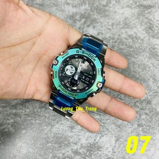 Đồng hồ nam GST B400 Bạc Xanh Lá Titan | Giá bán sỉ giá sỉ